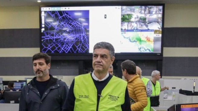 Jorge Macri destacó la respuesta de la Ciudad ante el temporal.