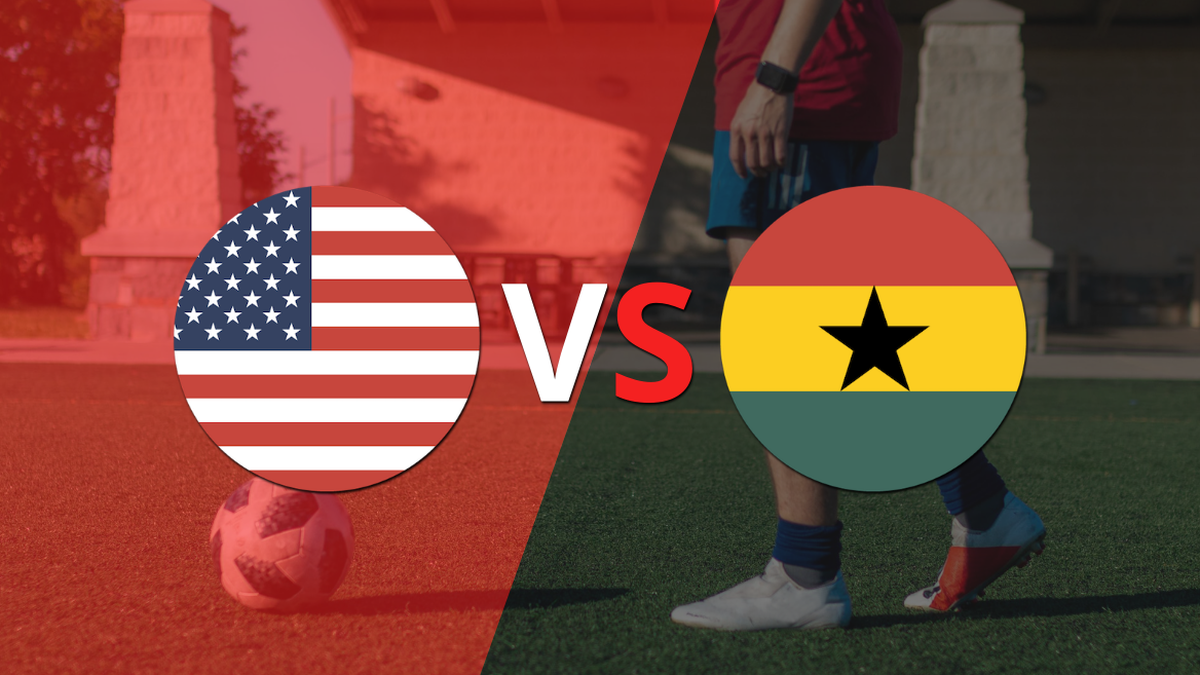The United States and Ghana face each other in a friendly duel