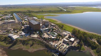 La Central Nuclear Embalse.
