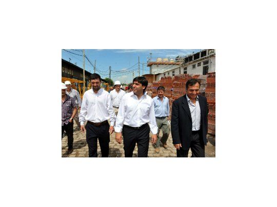 Bossio y Basavilbaso recorrieron las obras