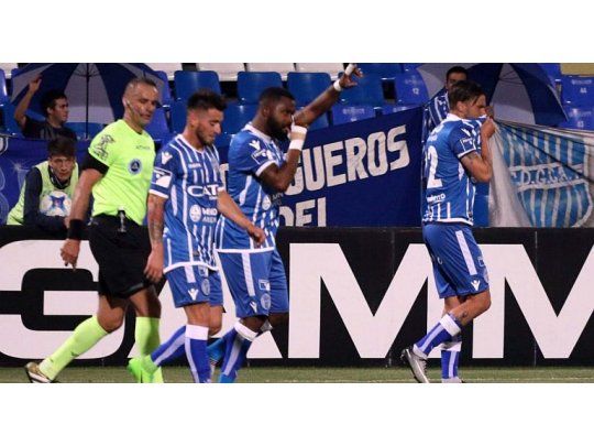 El Morro García marcó la victoria para el elenco mendocino (@ClubGodoyCruz).