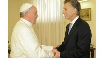 Francisco y Macri.