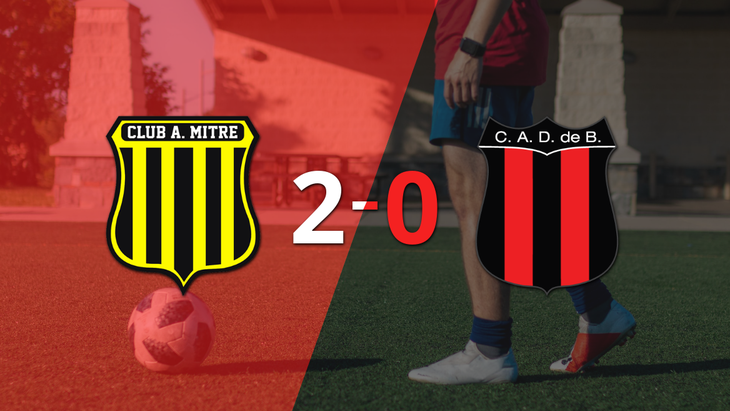 Sólido triunfo de Mitre (SE) por 2-0 frente a Def. de Belgrano