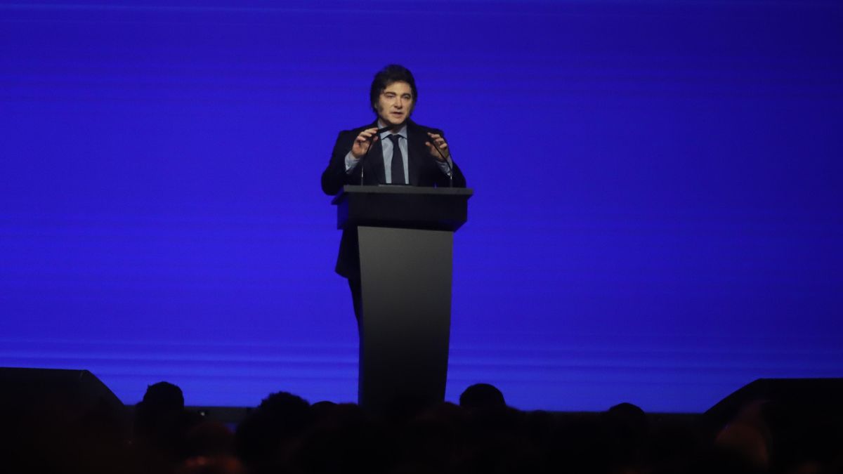 Javier Milei received the Regional Leadership Award in Montevideo