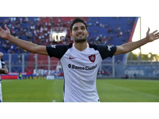 Blandi abrió el marcador para San Lorenzo. (Foto Prensa Club Atlético San Lorenzo).