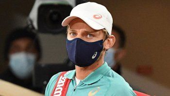 David Goffin, quien estuvo en Roland Garros, dio positivo de coronavirus y se bajó del ATP de San Petersburgo.