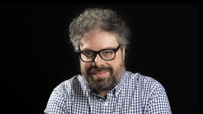 Sergio del Molino, e novelista español ganador del Premio Alfaguara visitó la Feria del Libro