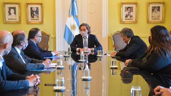El acto fue encabezado por el jefe de Gabinete, Santiago Cafiero.