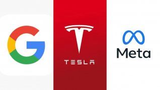 Google, Tesla y Meta. 