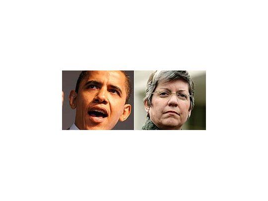 Janet Napolitano sería la elegida para la Secretaría de Seguridad Interior.