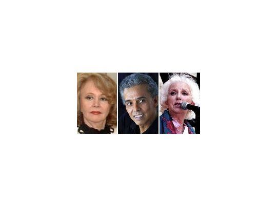 Pinky, Jairo y Susana Rinaldi.