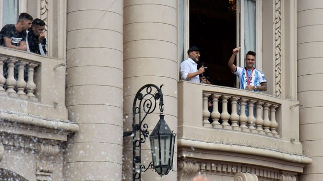 Lautaro Martínez tuvo su día de gloria en Bahía Blanca, su ciudad natal