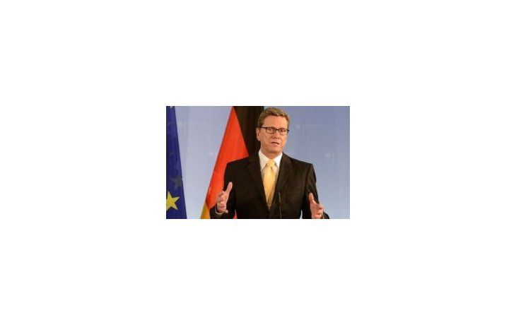 Guido Westerwelle, ministro de Exteriores de Alemania.