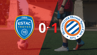 a montpellier no le sobro nada, pero vencio a troyes en su casa por 1 a 0