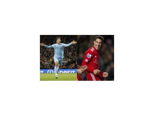 Gritos salvadores. Agüero y Rodríguez festejaron y metieron a sus equipos en las semifinales de la Copa de Liga.