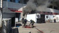 Incendio en el Monumental a horas del segundo recital de María Becerra.