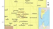 Sismo en Córdoba