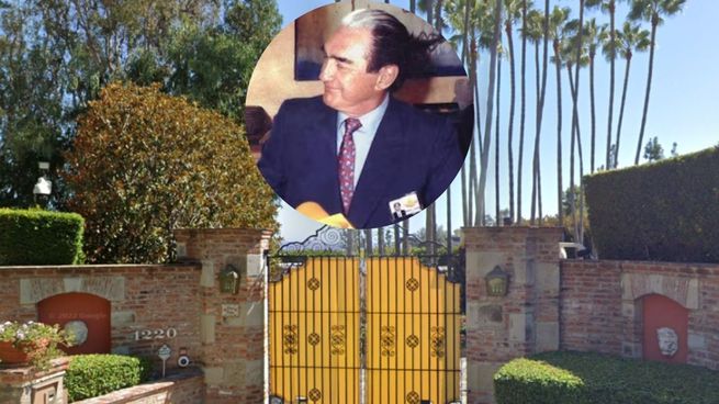 Así es la mansión que Emilio Azcárraga Milmo compró en Hollywood Hills en los 80 y que hoy vale 60 millones 