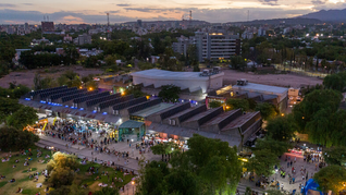El Complejo Nave Cultural de Mendoza, ubicado en Juan Agustín Maza 250, volverá a ser sede de Argentina Mining Cuyo.  El Complejo Nave Cultural de Mendoza, ubicado en Juan Agustín Maza 250, volverá a ser sede de Argentina Mining Cuyo.
