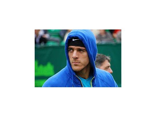 Del Potro no puede recuperarse.