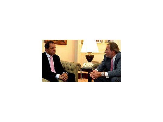Daniel Scioli y Alberto Balestrini presentarán en las próximas horas sus renuncias a las bancas de diputados nacionales.