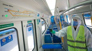 Probaron un sanitizante que podría usarse en todo el transporte público&nbsp;