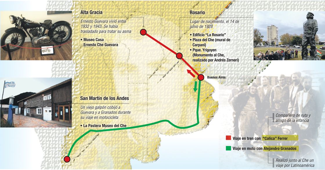 Los caminos de Guevara antes de ser el Che (foto 1)