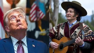 “Las penas son de nosotros, las vaquitas son ajenas” El reconocimiento y agradecimiento de Javier Milei a Donald Trump. “Las penas son de nosotros, las vaquitas son ajenas” El reconocimiento y agradecimiento de Javier Milei a Donald Trump.
