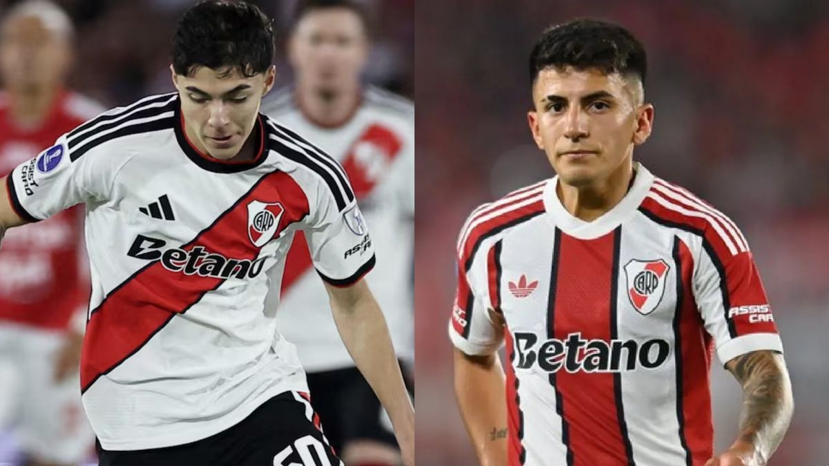 Alarma en River: Tobías Andrada y Thiago Almada se lesionaron y hay preocupación en la Selección argentina