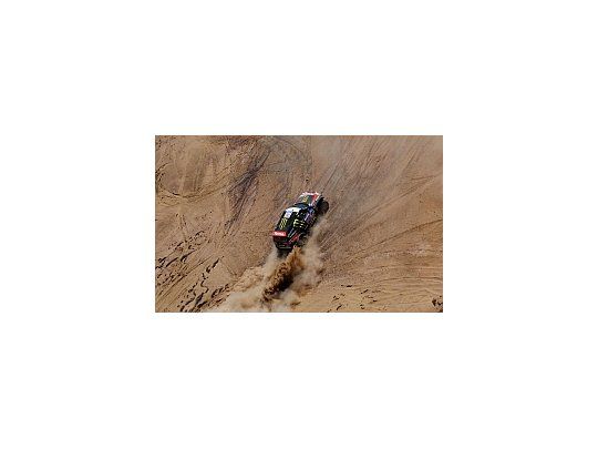 Los pilotos atraviesan hoy el desierto de Atacama.