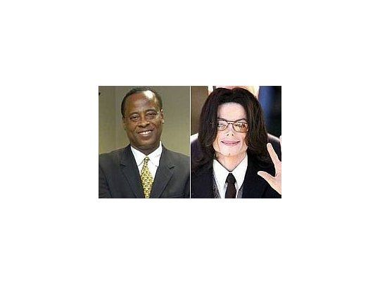 Conrad Munrray y Michael Jackson