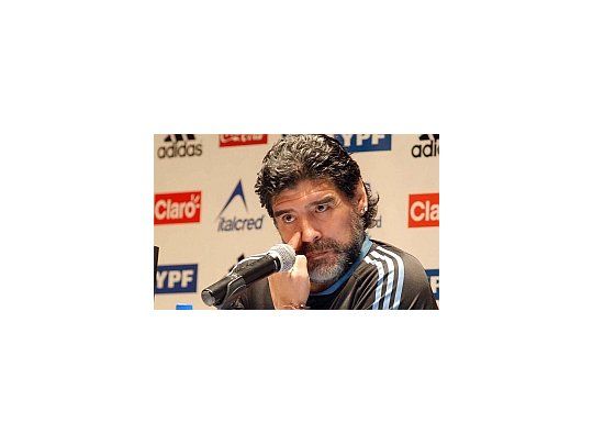 Maradona dará la lista de 30 jugadores esta tarde en Ezeiza.