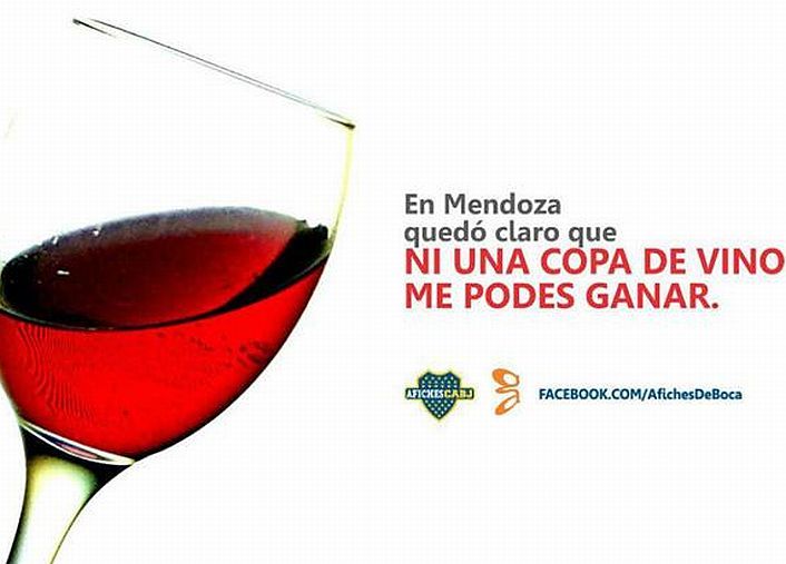 Las cargadas de los hinchas Xeneizes no se hicieron esperar.