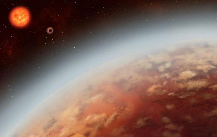 Descubren agua en la atmósfera de un exoplaneta