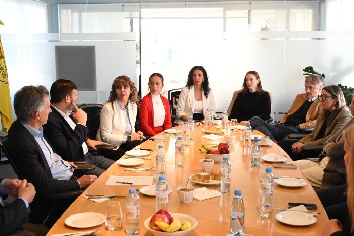 Mauricio Macri, reunido con los candidatos del PRO. Mauricio Macri, reunido con los candidatos del PRO.