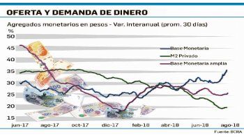 ámbito.com | En lo que va del mes, el BCRA inyectó $180.000 millones