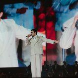 El puertorriqueño hizo vibrar a 70 mil personas desde el Monumental con su amplio repertorio. El puertorriqueño hizo vibrar a 70 mil personas desde el Monumental con su amplio repertorio.