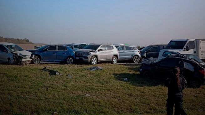 Choque en cadena en Córdoba