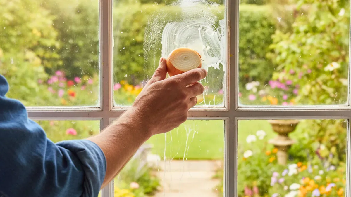 Use onion in the window: What is it for and why do they recommend it