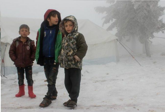 Las condiciones de vida en los campos de desplazados son inhumanas, denunció la ONU.