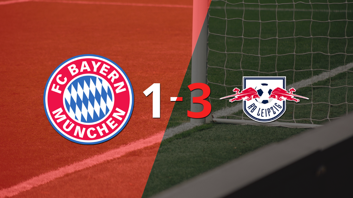 RB Leipzig wins 3-1 on their visit to Bayern Munich