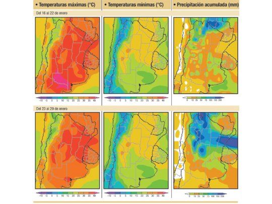 Viento norte acentúa ola de calor en el área agrícola