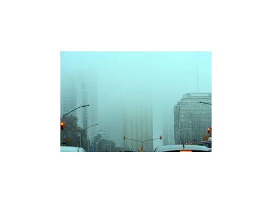 La niebla complicó accesos a Ciudad