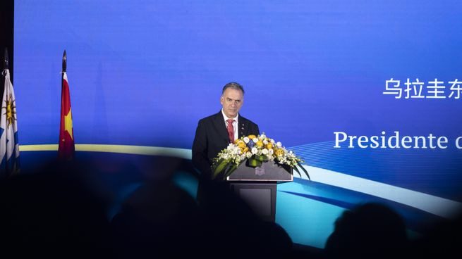 Yamandú Orsi llamó a empresarios asiáticos a ver a Uruguay como un socio estratégico en la región.&nbsp;