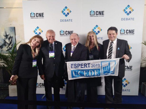 La vieja Ucedé dijo presente en la previa al debate apoyado al candidato José Luis Espert.