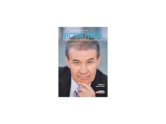 El  libro sobre Víctor Hugo.