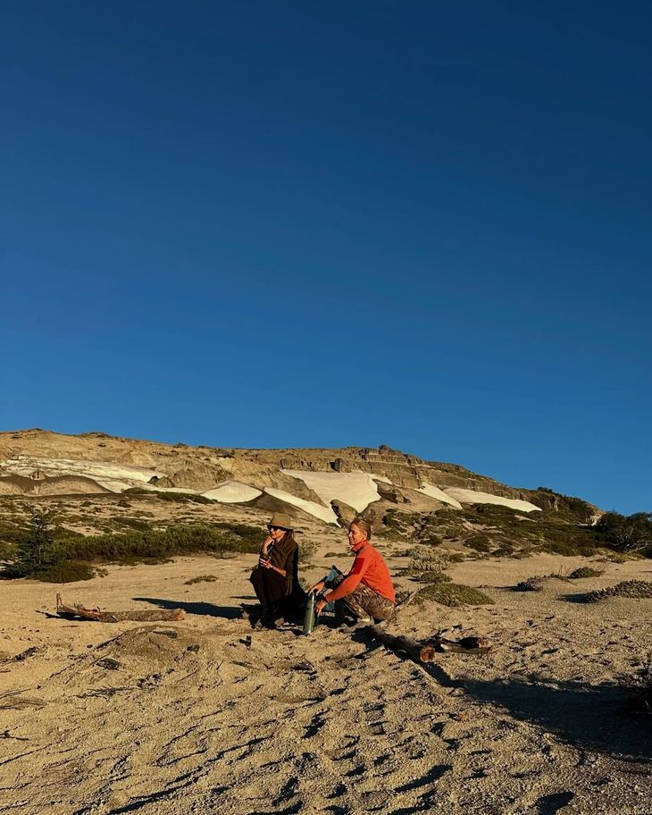 Una de las fotos que posteó la ex primera dama en el Parque Nacional Nahuel Huapi. (Instagram) Una de las fotos que posteó la ex primera dama en el Parque Nacional Nahuel Huapi. (Instagram)