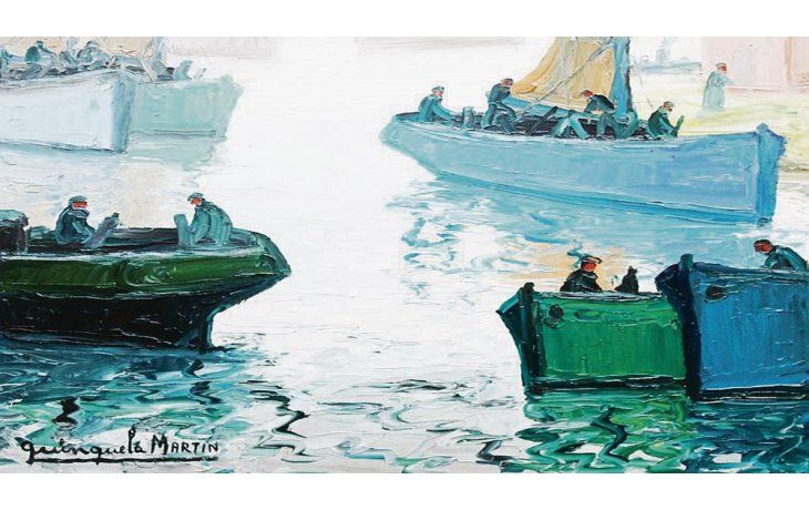 ámbito.com | quinquela martín. “Día gris brillante” se subastará en Roca.