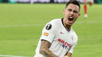 Lucas Ocampos le dio el triunfo con el que Sevilla se metió en las semifinales de la Europa League.