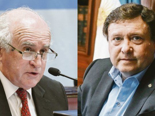 Oscar Parrilli y Alberto Weretilneck.